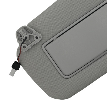 Driver Left Side Sun Visor Gray compatible for Nissan Sentra 2013-2019 964013SG8A