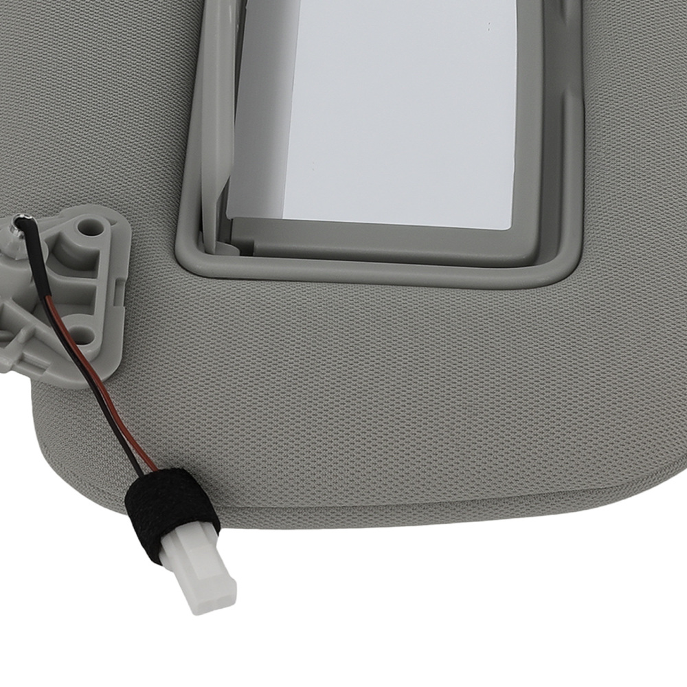 Driver Left Side Sun Visor Gray compatible for Nissan Sentra 2013-2019 964013SG8A