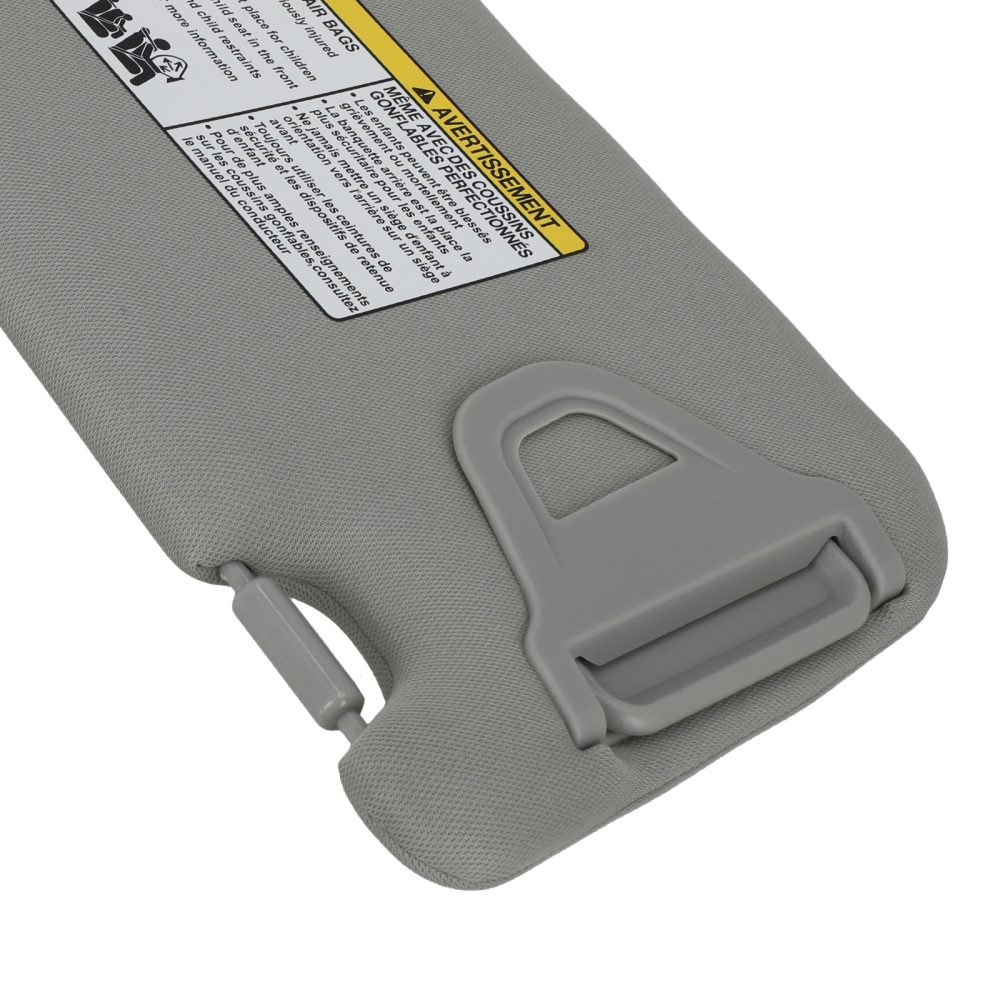 Driver Left Side Sun Visor Gray compatible for Nissan Sentra 2013-2019 964013SG8A