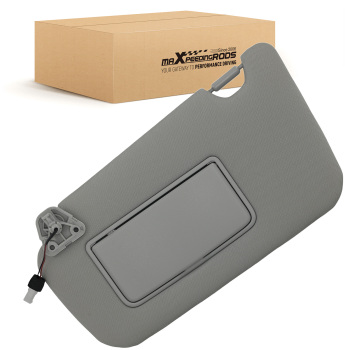 Driver Left Side Sun Visor Gray compatible for Nissan Sentra 2013-2019 964013SG8A