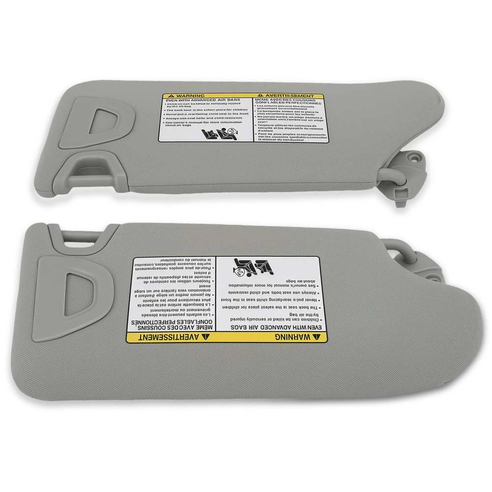 Left Sun Visor compatible for Nissan Altima 2013-2018 964013TA2A Easy Installation w/ Light