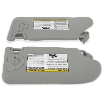 Left Sun Visor compatible for Nissan Altima 2013-2018 964013TA2A Easy Installation w/ Light