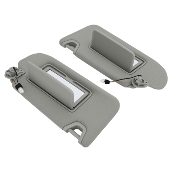 1 Pair W/ Light Beige compatible for Nissan Altima Sun Visor Driver + Passenger  2013-2018
