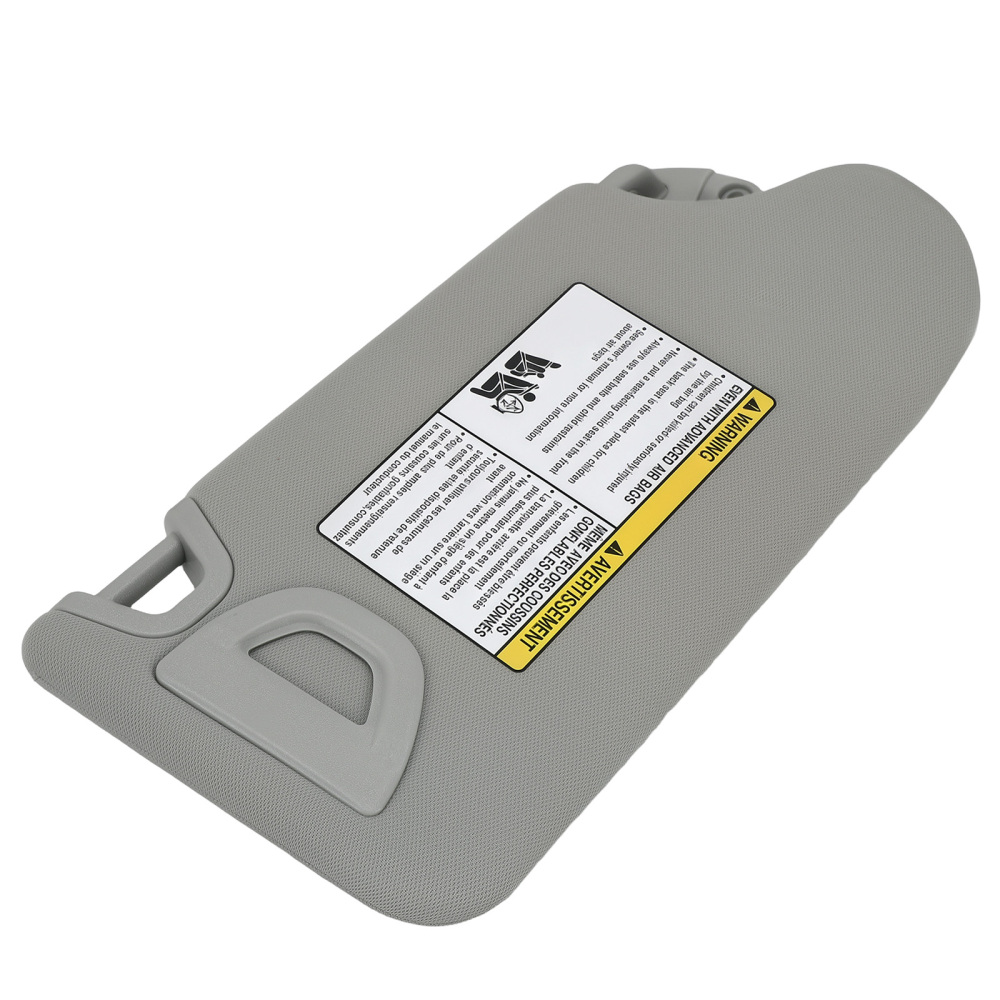 Driver+Passengerwith Light Sun Visorfor compatible for Nissan Altima 13-18 96401-3TA2A Gray