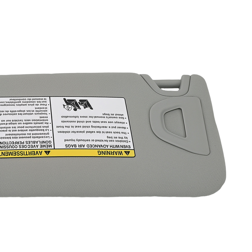 Driver+Passengerwith Light Sun Visorfor compatible for Nissan Altima 13-18 96401-3TA2A Gray