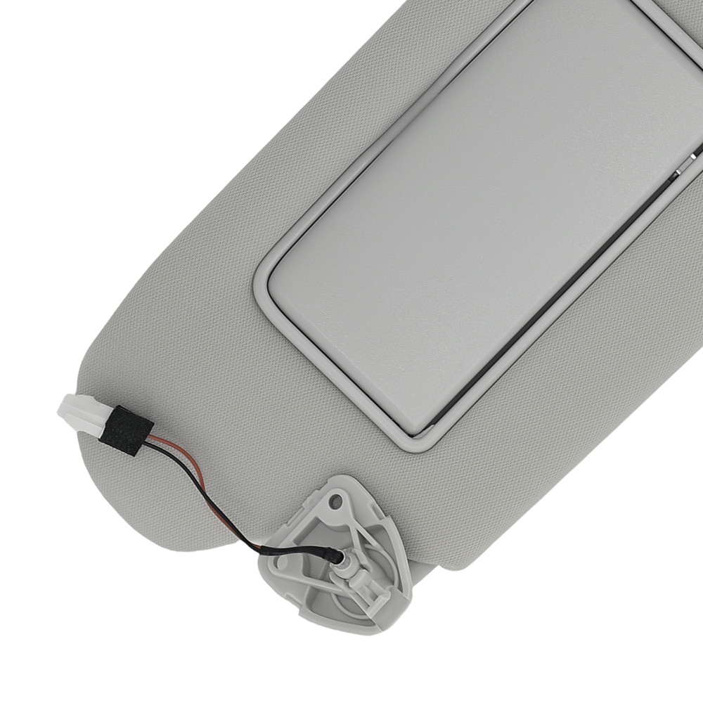 Driver+Passengerwith Light Sun Visorfor compatible for Nissan Altima 13-18 96401-3TA2A Gray