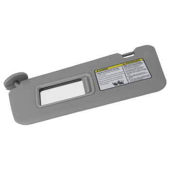 Gray Left Sun Visor Plastic compatible for Toyota RAV4 2004-2005 74320-42420-B0 New