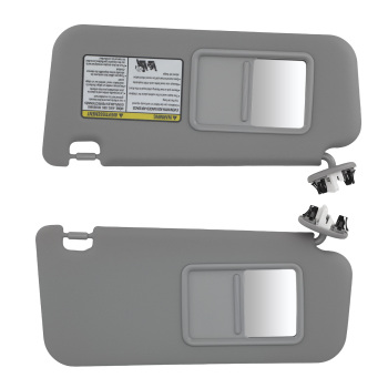 1 Pair Gray Sun Visor Left & Right compatible for TOYOTA RAV4 2006-2013 LH RH 7432042501B2