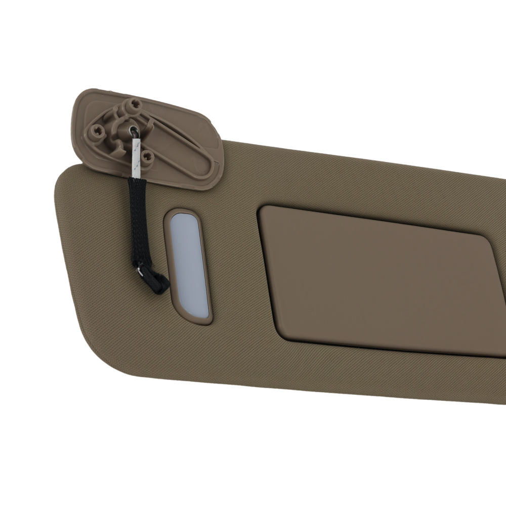 Beige Driver Sun Visor Left compatible for Silverado 2500 HD 2007-2010 22850306