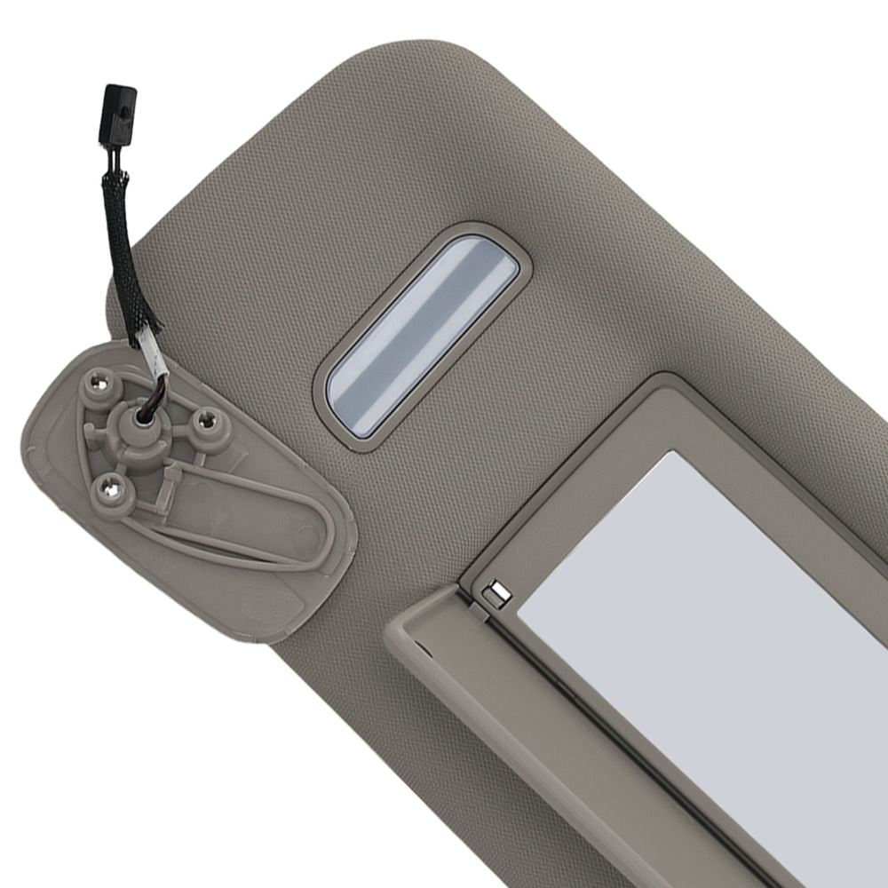 Gray Passenger Side Sun Visor compatible for Escalade ESV 2007-2014 22850308