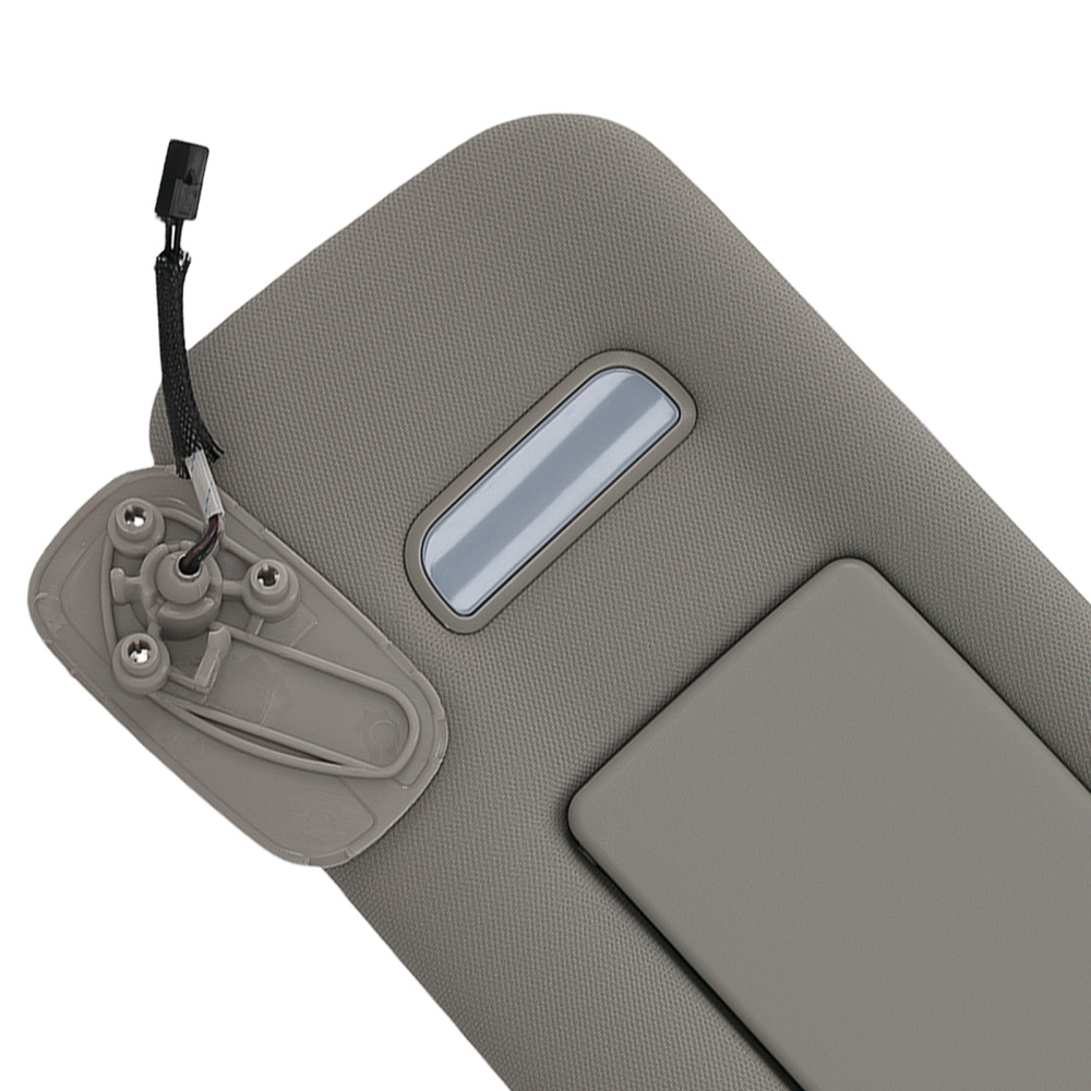 Gray Passenger Side Sun Visor compatible for Escalade ESV 2007-2014 22850308