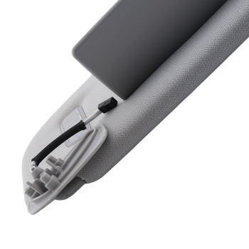 Cloth Gray Sun Visor Right compatible for Chevrolet Tahoe 2015-2019 23459643 23459646