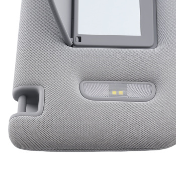 Cloth Gray Sun Visor Right compatible for Chevrolet Tahoe 2015-2019 23459643 23459646