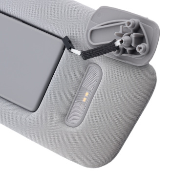 Cloth Gray Sun Visor Right compatible for Chevrolet Tahoe 2015-2019 23459643 23459646