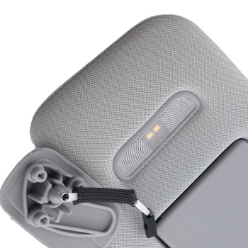 Cloth Gray Sun Visor Right compatible for Chevrolet Tahoe 2015-2019 23459643 23459646