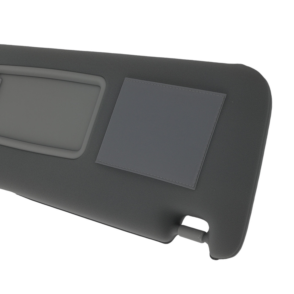 Gray Plastic Right Sun Visor compatible for Toyota Prado 120 TRJ RZJ LJ KZJ KDJ GRJ