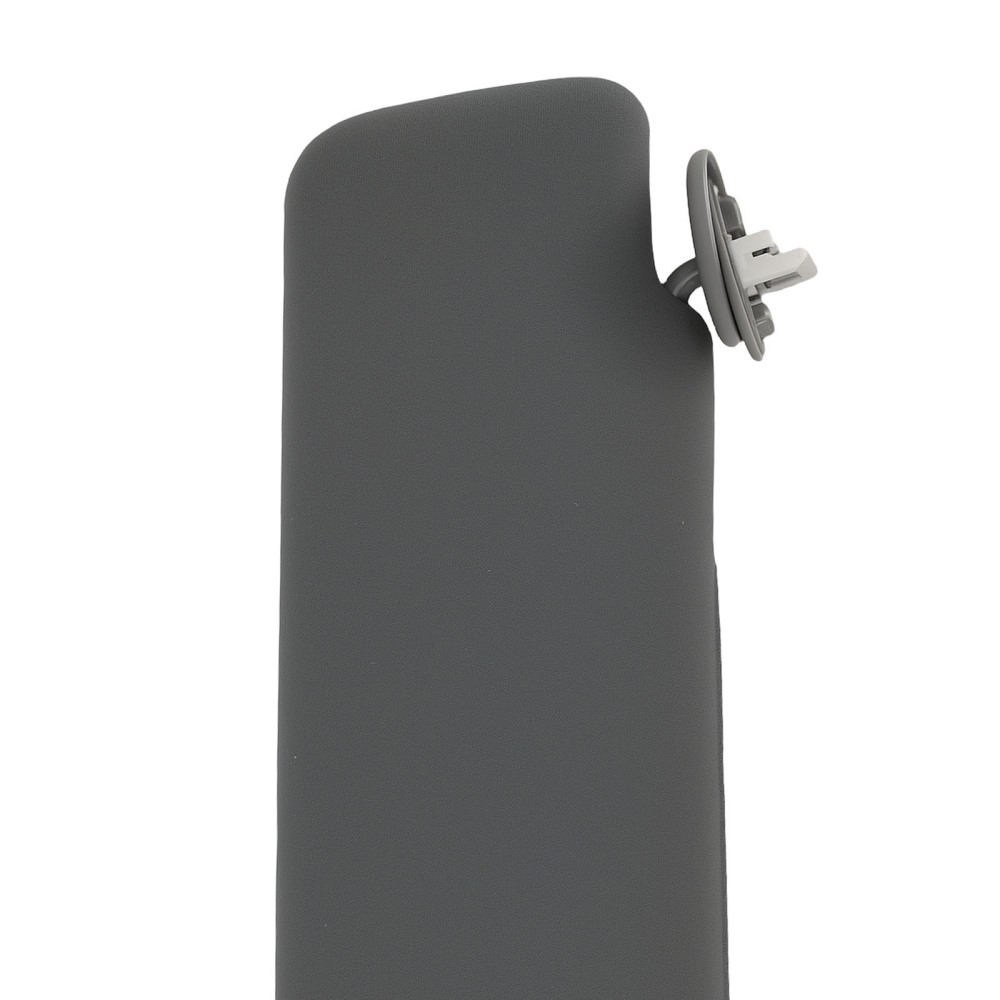 Gray Plastic Right Sun Visor compatible for Toyota Prado 120 TRJ RZJ LJ KZJ KDJ GRJ