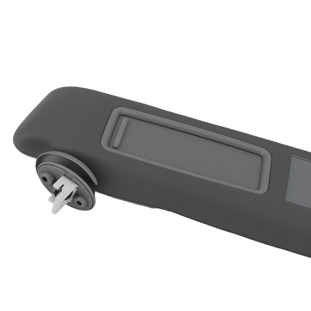 Gray Plastic Right Sun Visor compatible for Toyota Prado 120 TRJ RZJ LJ KZJ KDJ GRJ