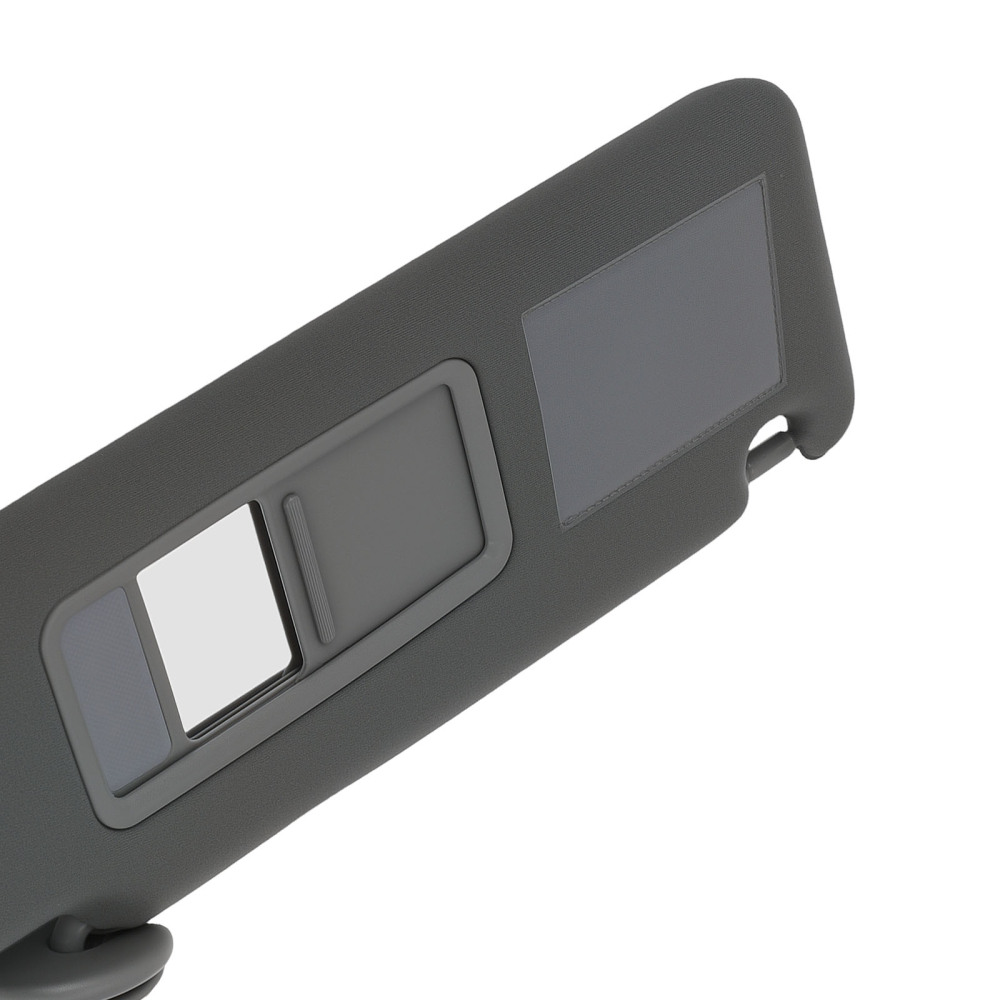 Gray Plastic Right Sun Visor compatible for Toyota Prado 120 TRJ RZJ LJ KZJ KDJ GRJ