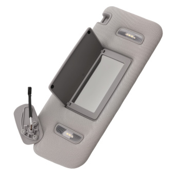 Gray Left Sun Visor compatible for Cadillac Escalade 2015-2019 23459655 Easy Install