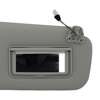 Gray Right Side Sun Visor compatible for Nissan Sentra 2013-2019 96400-3SG8A Durable