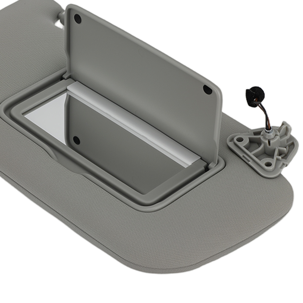 Gray Right Side Sun Visor compatible for Nissan Sentra 2013-2019 96400-3SG8A Durable