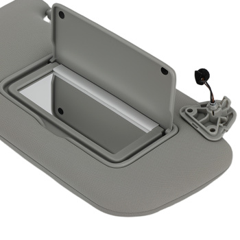 Gray Right Side Sun Visor compatible for Nissan Sentra 2013-2019 96400-3SG8A Durable