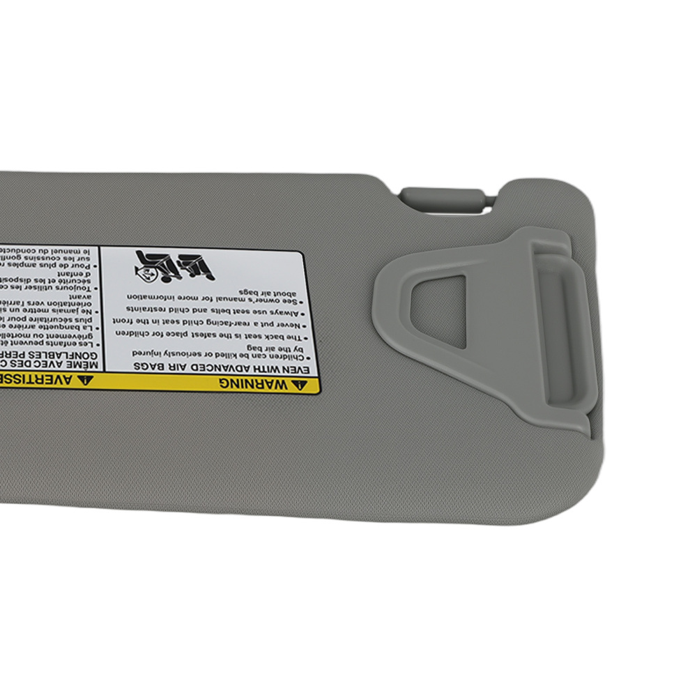 Gray Right Side Sun Visor compatible for Nissan Sentra 2013-2019 96400-3SG8A Durable
