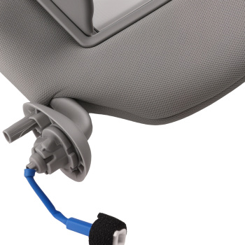 Pair Gray Left Right Sun Visor compatible for Honda CR-V 2017-2022 Easy Installation