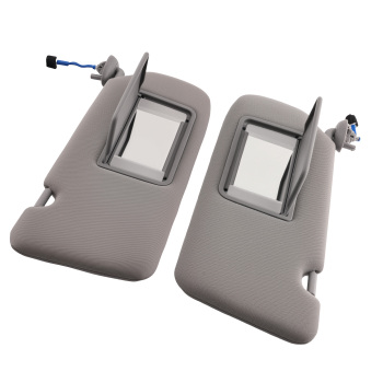 Pair Gray Left Right Sun Visor compatible for Honda CR-V 2017-2022 Easy Installation