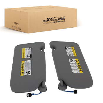 Gray L R Sun Visor compatible for Honda CR-V 17-22 83280TLAA12ZB 83230TLAA12ZB