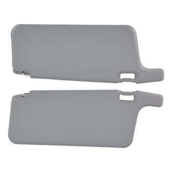 Gray Plastic Sun Visor Left Right compatible for Honda Civic 1996-2001 83230-S01-A32ZC