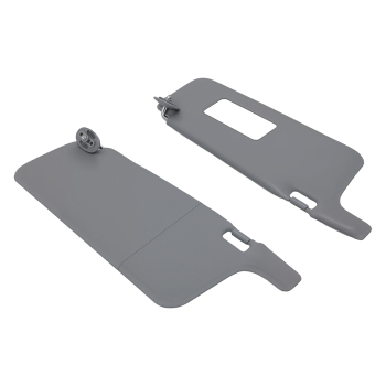 Gray Plastic Sun Visor Left Right compatible for Honda Civic 1996-2001 83230-S01-A32ZC
