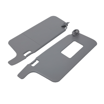 Gray Plastic Sun Visor Left Right compatible for Honda Civic 1996-2001 83230-S01-A32ZC