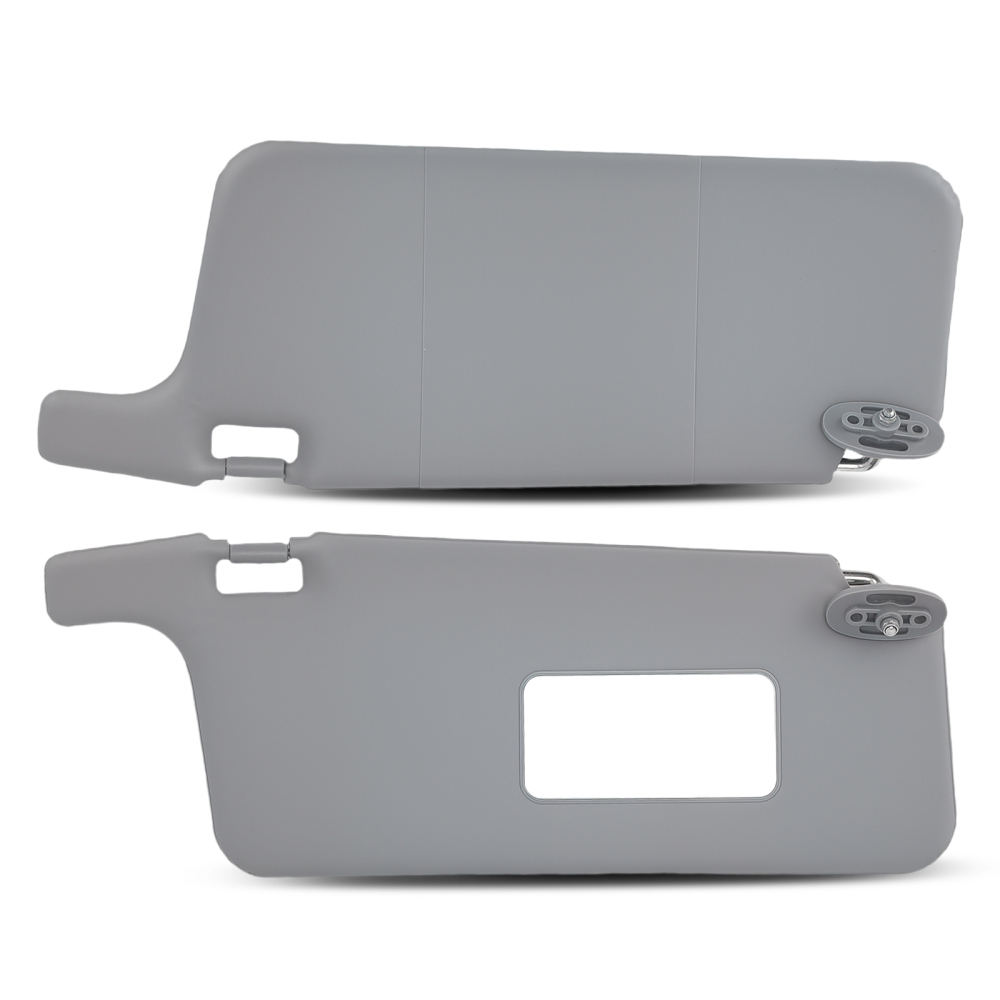 Gray Plastic Sun Visor Left Right compatible for Honda Civic 1996-2001 83230-S01-A32ZC