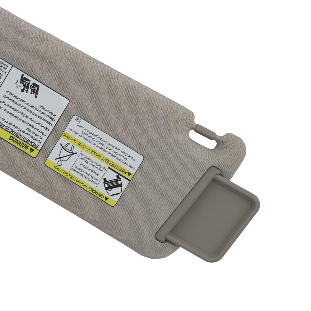 Beige Right Side Sun Visor compatible for Toyota 4Runner 2010-2023 74310-35B01-E1