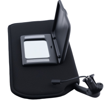 Pair Sun Visor Pair compatible for Chevrolet Corvette C5 1997-2004 Black 10442033