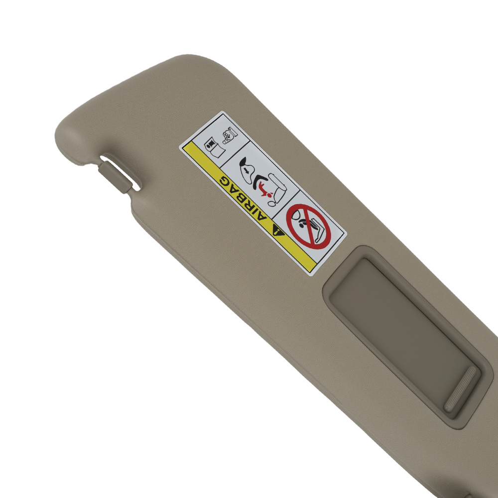 Beige Left Side Sun Visor compatible for Toyota GX460 2010-2023 74320-60D22-A0