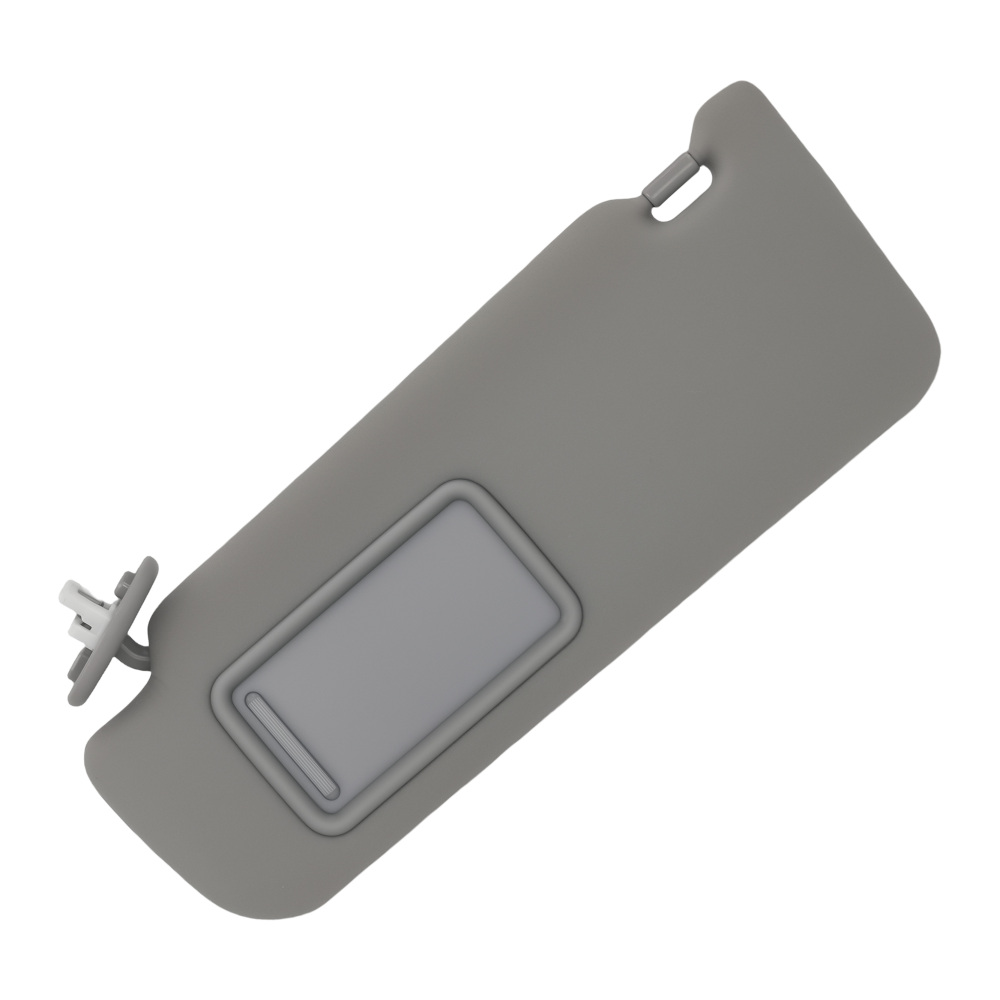 Driver + Passenger Sun Visor compatible for Toyota Camry 12-17 74310-06590-B1 Gray