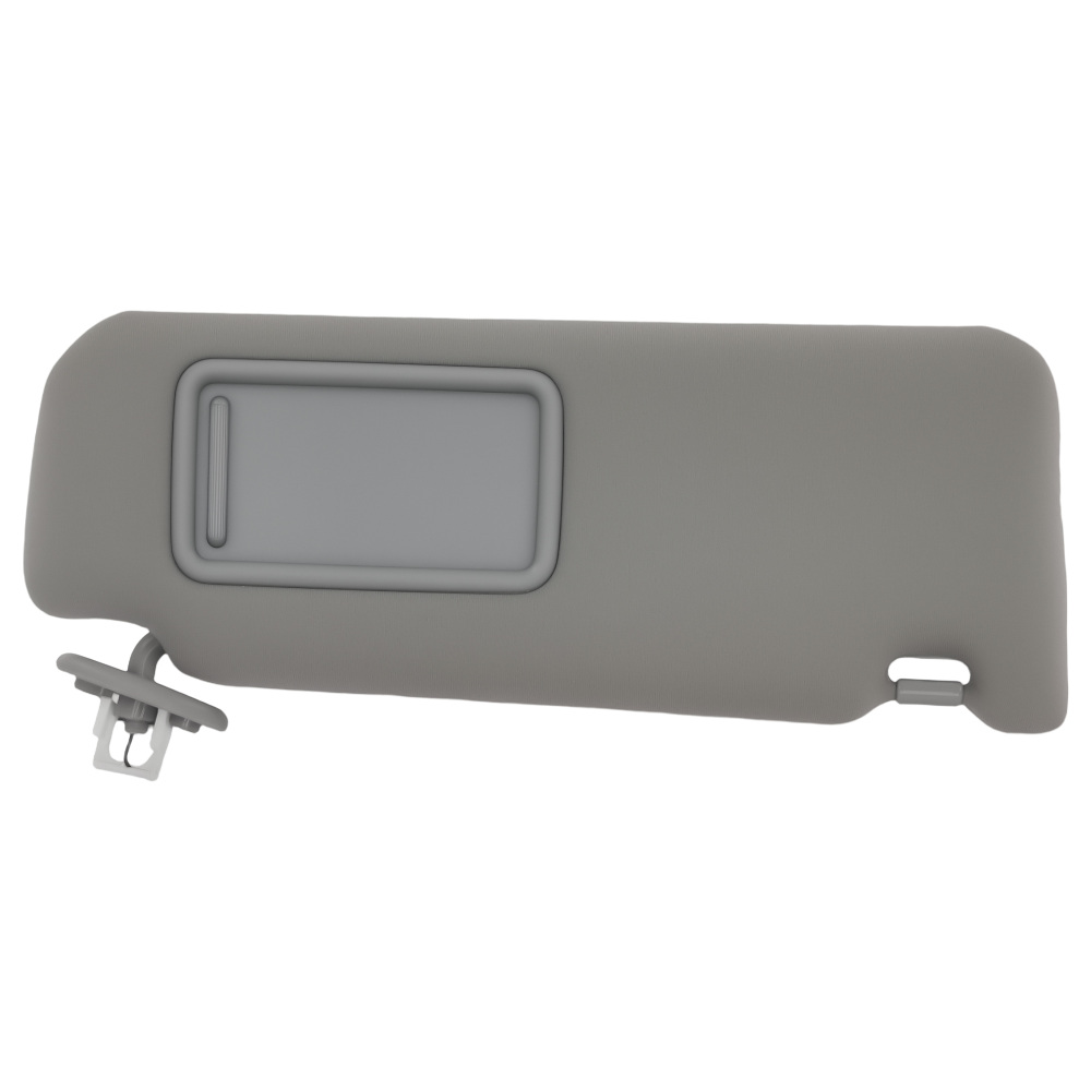 Driver + Passenger Sun Visor compatible for Toyota Camry 12-17 74310-06590-B1 Gray