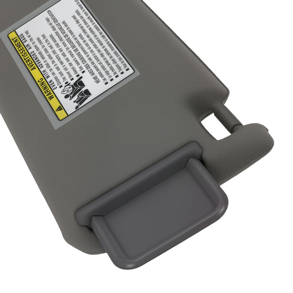 Gray Right Front Sun Visor compatible for Toyota Camry 2012-2017 74310-33F70-B0