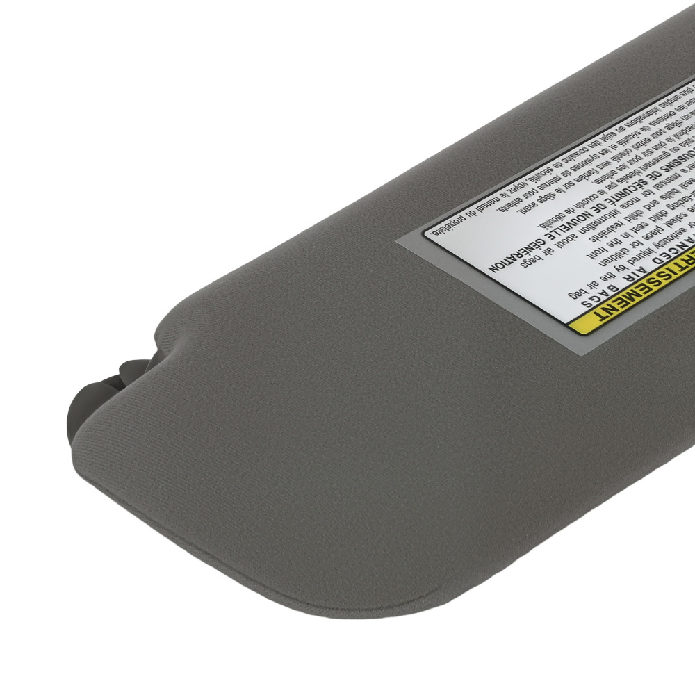 Gray Right Front Sun Visor compatible for Toyota Camry 2012-2017 74310-33F70-B0