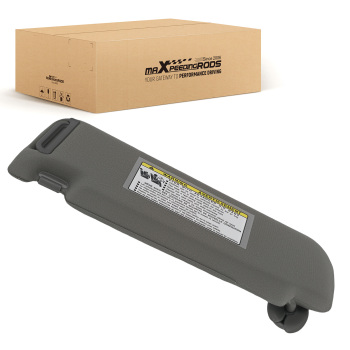 Gray Right Front Sun Visor compatible for Toyota Camry 2012-2017 74310-33F70-B0