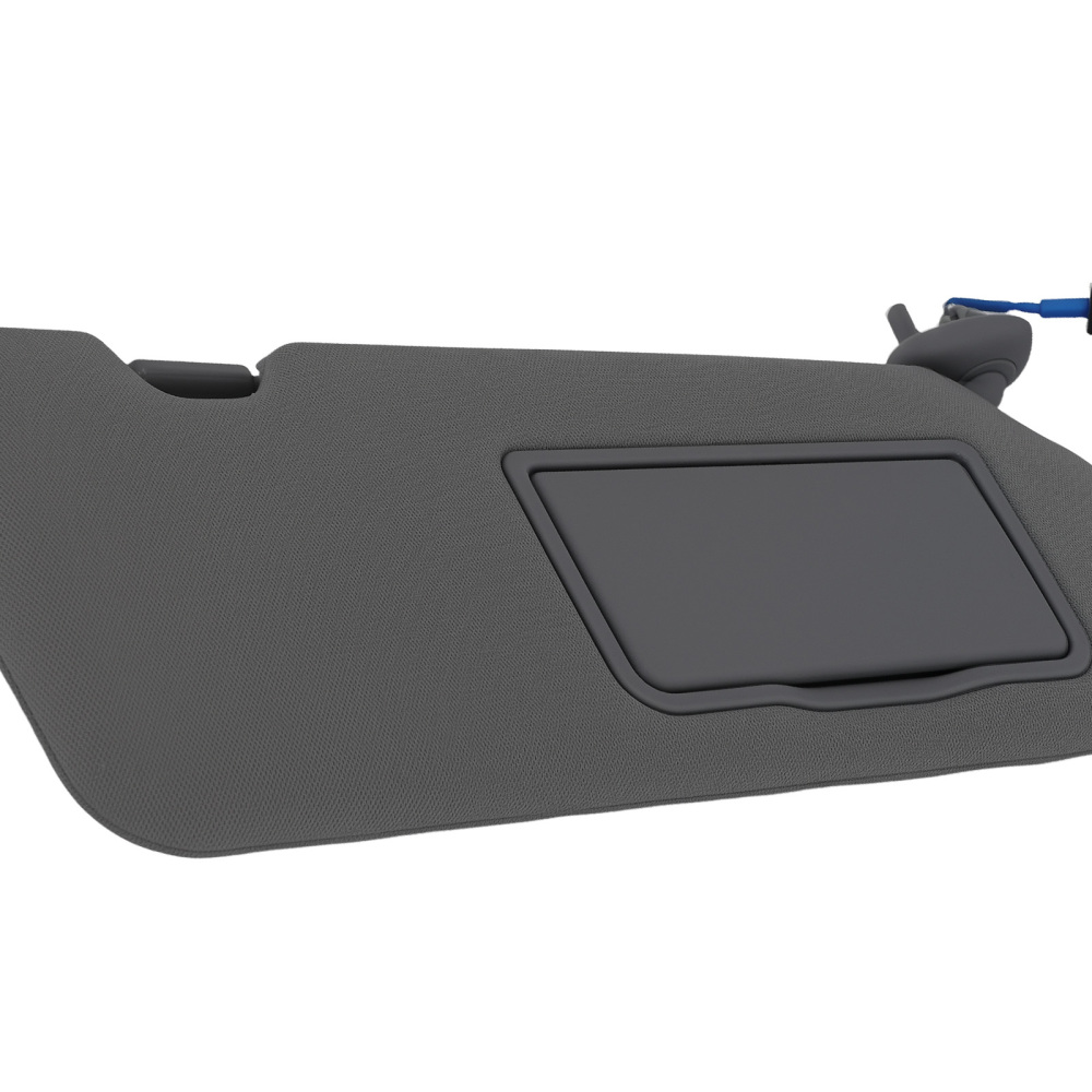 Gray Right Side Sun Visor compatible for Honda CR-V 17-22 83230-TLA-A12ZB Plastic