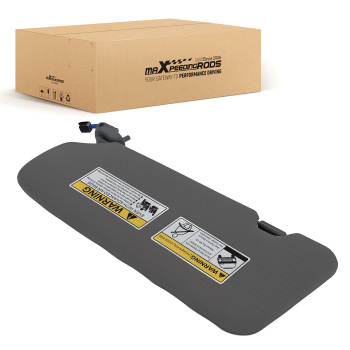 Gray Right Side Sun Visor compatible for Honda CR-V 17-22 83230-TLA-A12ZB Plastic