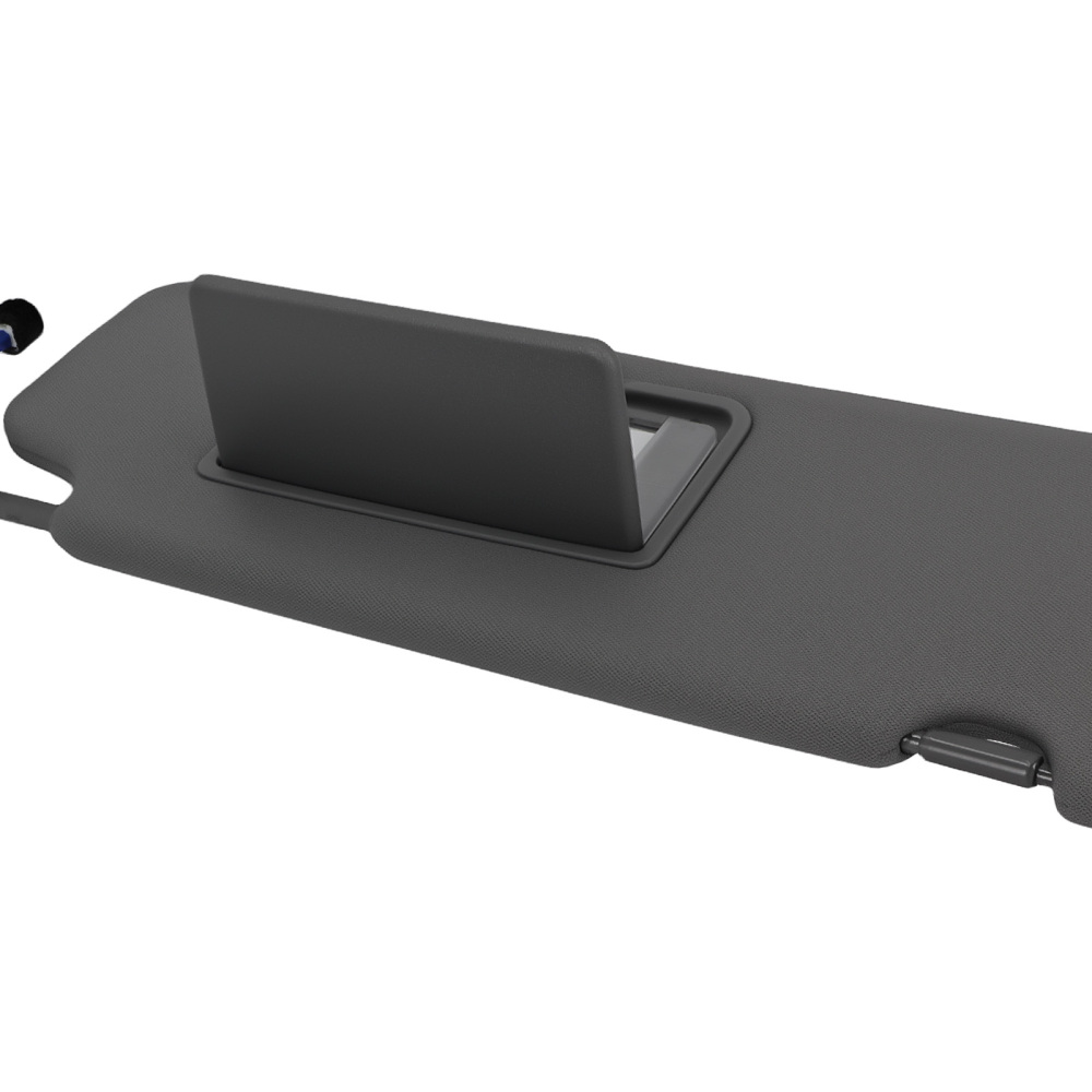 Front Gray Sun Visor compatible for Honda Pilot 2017-2021 Ridgeline Left Right Side