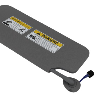 Front Gray Sun Visor compatible for Honda Pilot 2017-2021 Ridgeline Left Right Side