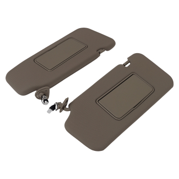 Beige Cloth Sun Visor Set compatible for Nissan Murano 2009-2014 96401-1AA1B L+R
