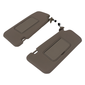 Beige Cloth Sun Visor Set compatible for Nissan Murano 2009-2014 96401-1AA1B L+R