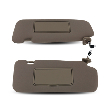 Beige Cloth Sun Visor Set compatible for Nissan Murano 2009-2014 96401-1AA1B L+R
